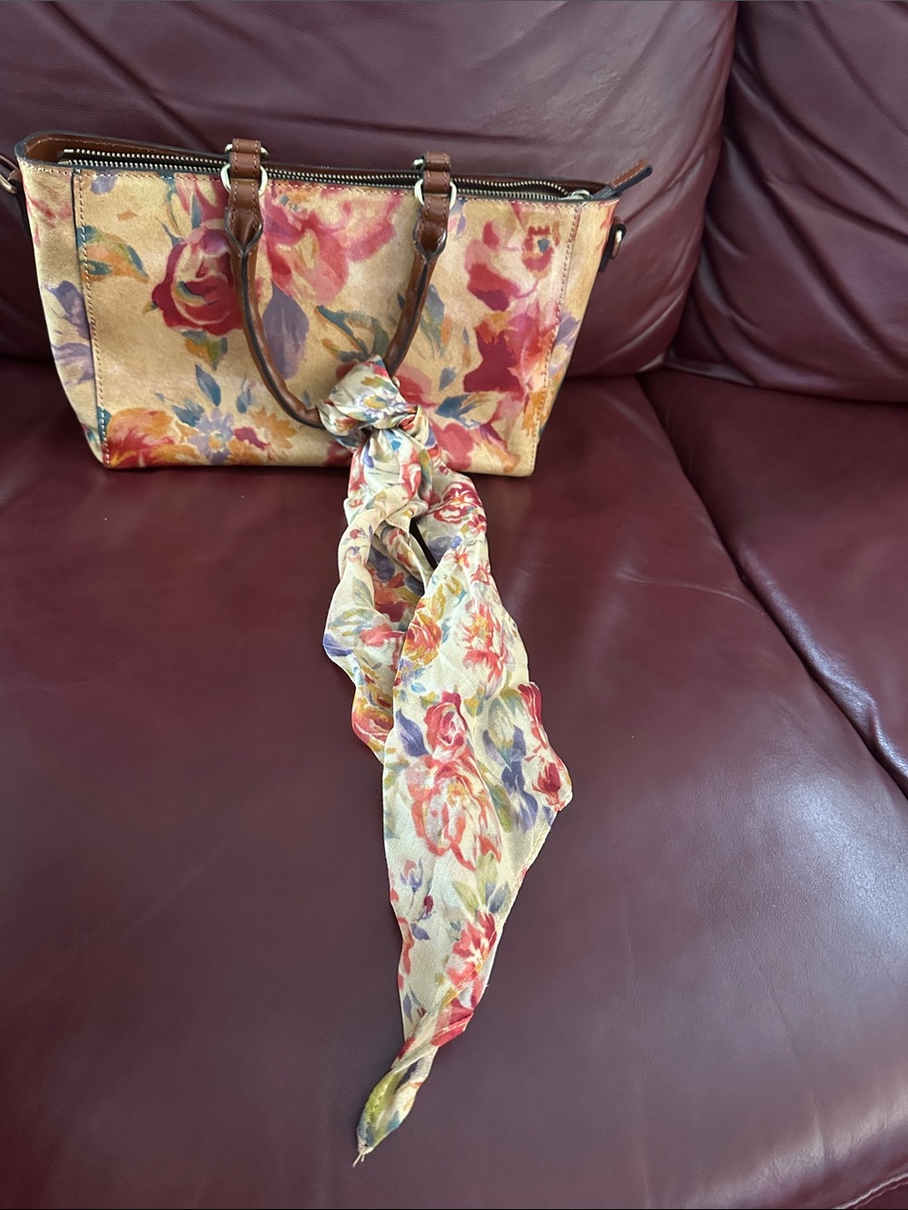 Patricia Nash Leather Purse. Never used.